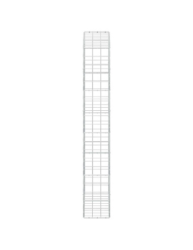 Gabione con Filo da 3,5 mm e Rete da 10x10 cm 100x30x200 cm