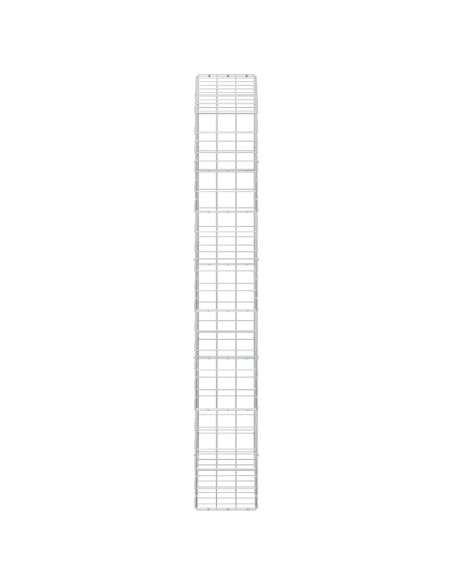 Gabione con Filo da 3,5 mm e Rete da 10x10 cm 100x30x200 cm