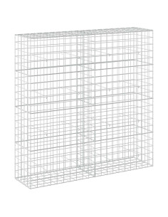 Gabione con Filo da 3,5 mm e Rete da 10x10 cm 200x50x200 cm 2