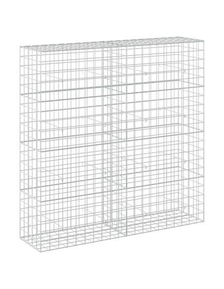 Gabione con Filo da 3,5 mm e Rete da 10x10 cm 200x50x200 cm
