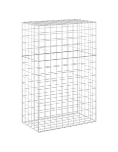 Gabione con Filo da 3,5 mm e Rete da 10x10 cm 50x100x150 cm 2