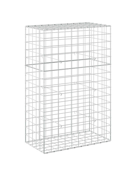 Gabione con Filo da 3,5 mm e Rete da 10x10 cm 50x100x150 cm