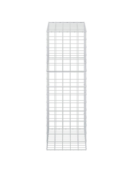 Gabione con Filo da 3,5 mm e Rete da 10x10 cm 50x100x150 cm