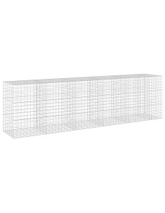 Gabione con Filo da 3,5 mm e Rete da 10x10 cm 550x100x150 cm 2