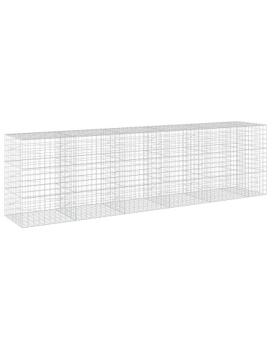 Gabione con Filo da 3,5 mm e Rete da 10x10 cm 550x100x150 cm