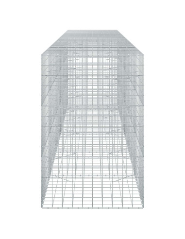 Gabione con Filo da 3,5 mm e Rete da 10x10 cm 550x100x150 cm