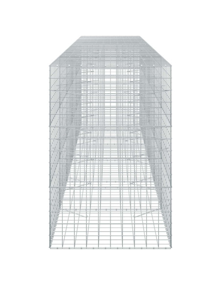 Gabione con Filo da 3,5 mm e Rete da 10x10 cm 550x100x150 cm