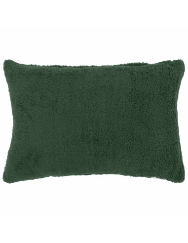 Federa 6 pcs HEERLEN Verde Scuro 30 x 50 cm Bouclé