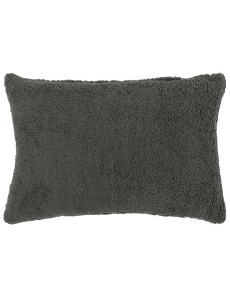 Federa 6 pcs HEERLEN Grigio Scuro 30 x 50 cm Bouclé