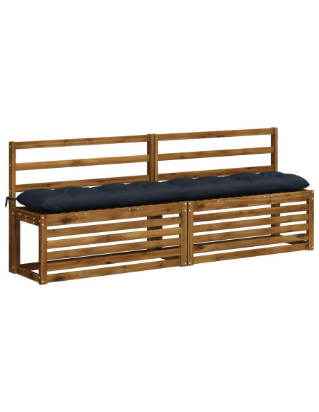 Cuscino per panchina VIANEN 100% Poliestere Blu Scuro