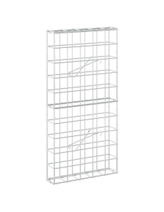 Gabione con Filo da 3,5 mm e Rete da 10x10 cm 50x10x100 cm 2