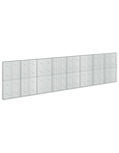 Gabione con Filo da 5 mm e Rete da 5x10 cm 800x20x200 cm