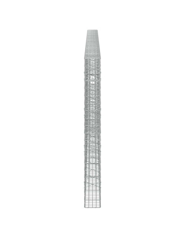 Gabione con Filo da 5 mm e Rete da 5x10 cm 800x20x200 cm