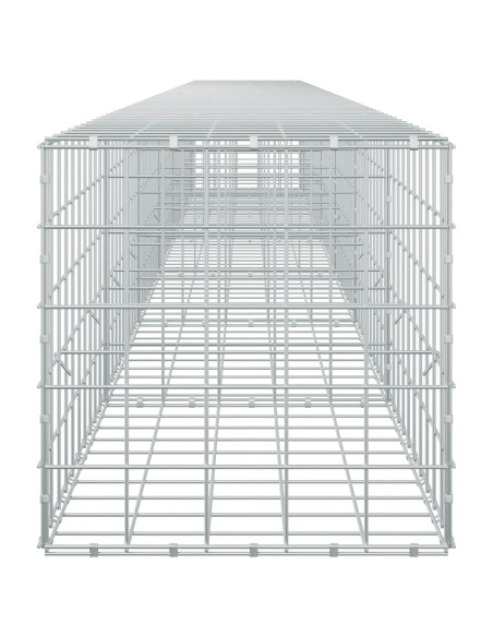 Gabione con Filo da 3,5 mm e Rete da 10x10 cm 650x50x50 cm