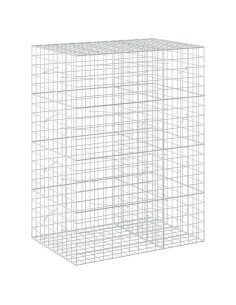 Gabione con Filo da 3,5 mm e Rete da 10x10 cm 150x100x200 cm 2