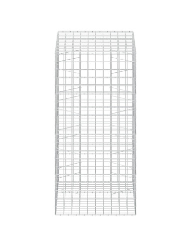Gabione con Filo da 3,5 mm e Rete da 10x10 cm 150x100x200 cm
