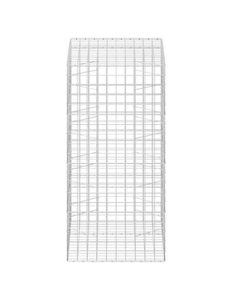 Gabione con Filo da 3,5 mm e Rete da 10x10 cm 150x100x200 cm