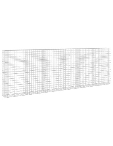 Gabione con Filo da 3,5 mm e Rete da 10x10 cm 600x50x200 cm