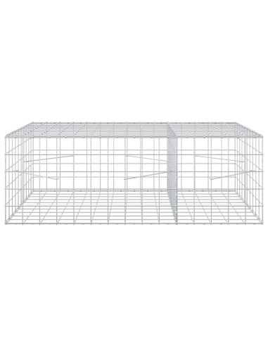 Gabione con Filo da 3,5 mm e Rete da 10x10 cm 150x100x50 cm