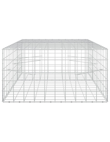Gabione con Filo da 3,5 mm e Rete da 10x10 cm 150x100x50 cm