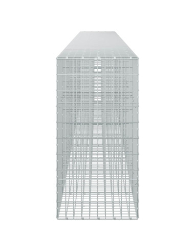 Gabione con Filo da 3,5 mm e Rete da 5x10 cm 950x50x100 cm