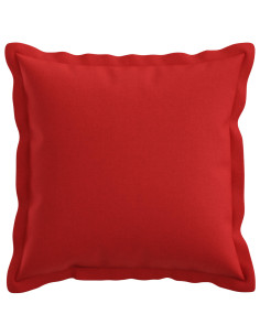 Federa 12 pcs HOUTEN Rosso 50 x 50 cm Lino 2