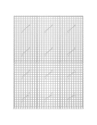 Gabion con Filo da 3,5 mm e Maglia da 5x5 cm 150x10x200 cm
