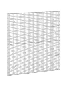 Gabion con Filo da 3,5 mm e Maglia da 5x5 cm 200x10x200 cm 2