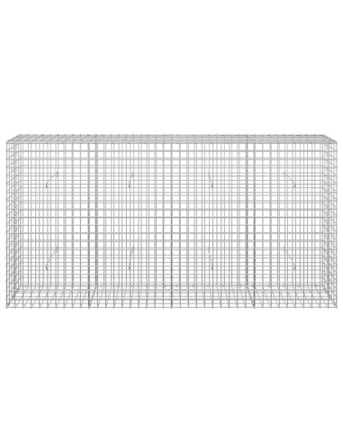 Gabion con Filo da 3,5 mm e Maglia da 5x5 cm 200x30x100 cm