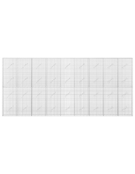 Gabion con Filo da 3,5 mm e Maglia da 5x5 cm 450x10x200 cm
