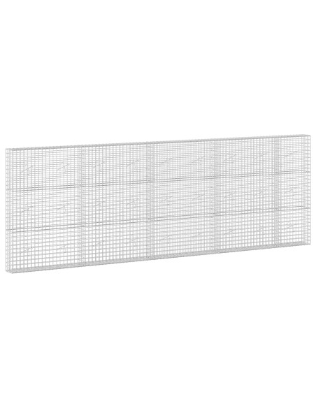 Gabion con Filo da 3,5 mm e Maglia da 5x5 cm 450x20x150 cm