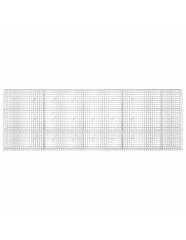 Gabion con Filo da 3,5 mm e Maglia da 5x5 cm 450x20x150 cm