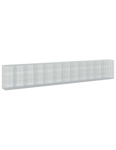 Gabione con filo da 5 mm e rete da 5x5 cm 1200x100x200 cm