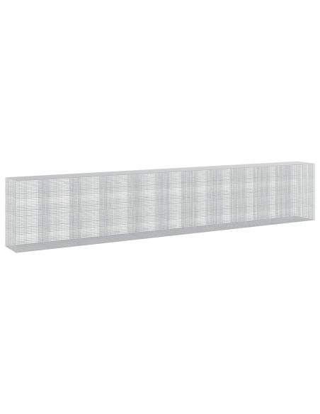Gabione con filo da 5 mm e rete da 5x5 cm 1100x100x200 cm