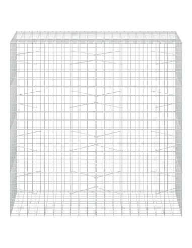 Gabione con Filo da 3,5 mm e Rete da 10x10 cm 200x100x200 cm
