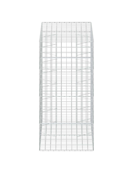 Gabione con Filo da 3,5 mm e Rete da 10x10 cm 200x100x200 cm