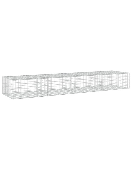 Gabione con Filo da 3,5 mm e Rete da 10x10 cm 400x100x50 cm