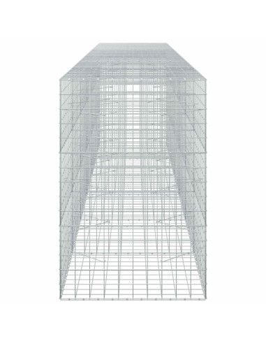 Gabione con Filo da 3,5 mm e Rete da 10x10 cm 600x100x150 cm