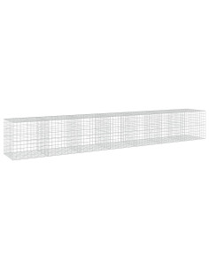 Gabione con Filo da 3,5 mm e Rete da 10x10 cm 700x100x100 cm 2