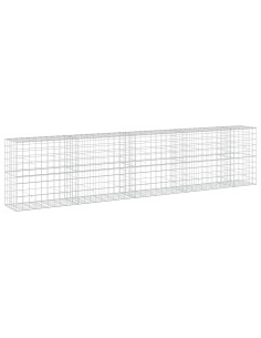 Gabione con Filo da 3,5 mm e Rete da 10x10 cm 450x50x100 cm 2