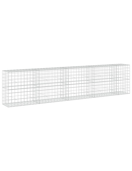 Gabione con Filo da 3,5 mm e Rete da 10x10 cm 450x50x100 cm