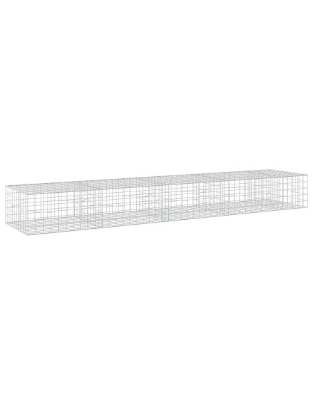 Gabione con Filo da 3,5 mm e Rete da 10x10 cm 450x100x50 cm