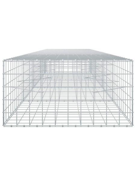 Gabione con Filo da 3,5 mm e Rete da 10x10 cm 450x100x50 cm