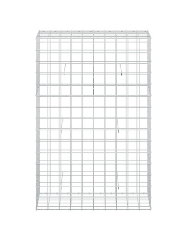 Gabione con Filo da 3,5 mm e Rete da 10x10 cm 100x50x150 cm