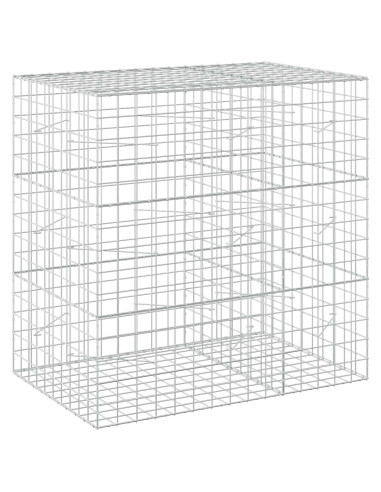 Gabione con Filo da 3,5 mm e Rete da 10x10 cm 150x100x150 cm