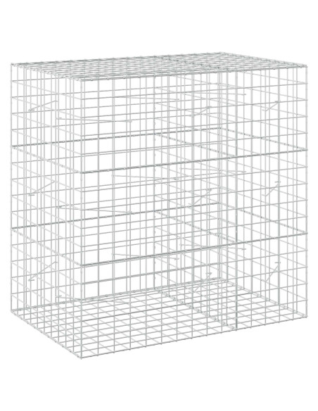 Gabione con Filo da 3,5 mm e Rete da 10x10 cm 150x100x150 cm