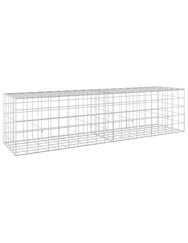 Gabione con Filo da 3,5 mm e Rete da 10x10 cm 200x50x50 cm