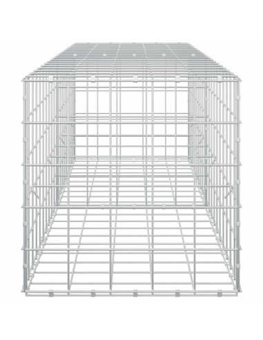 Gabione con Filo da 3,5 mm e Rete da 10x10 cm 200x50x50 cm