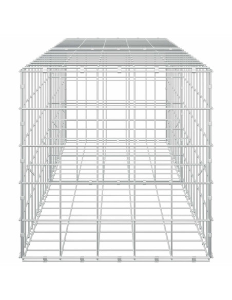 Gabione con Filo da 3,5 mm e Rete da 10x10 cm 200x50x50 cm