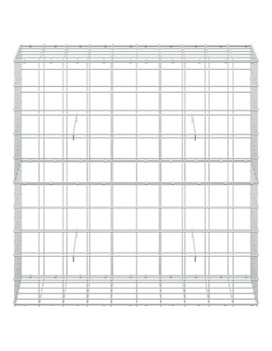 Gabione con Filo da 3,5 mm e Rete da 10x10 cm 100x50x100 cm